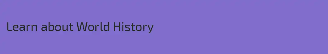 Learn about World History 